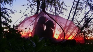 One of our first dates under the midnight sun in northern Sweden - RosenlundX