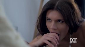 Lusty Temptations - Brunette Babe Enjoys Titty Fuck - Teaser Video