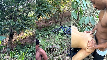 LEVEI UM NOVINHO PARA FAZER UMA TRILHA NO MATO