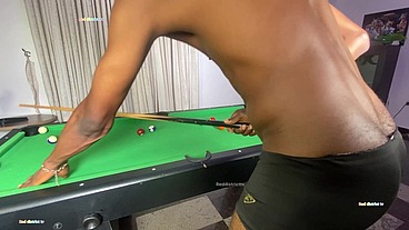 Snooker time with my sexy slut