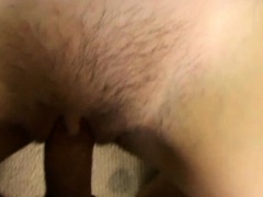 Anyssa St. James gets her hairy pussy fucked during a POV video