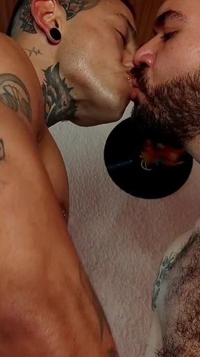 Tattoed Latino Fucks a Bearcub Hard Amateur