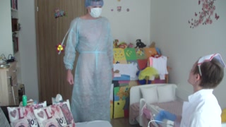 Young pervert russian doctor has a new submissive client - femdom hardcore