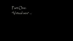 two hot fucks with aimee hot milf: virtual and real... (english subtitles)