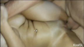 ksalsl amateur teen couple fucking wet pussy