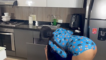I fuck the plumber as part of payment for his services - Mia Montielth