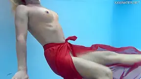 Russian Gorgeous Beauty Horny In The Pool