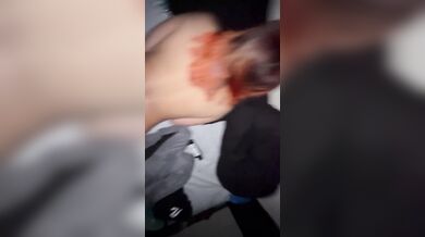 Asian doll takes deep strokes