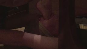 Slaves love FOOT GAGGING the most