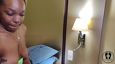 EBONY WIFE CAUGHT HUMILIATION CUCKOLD BDSM SHACKLES