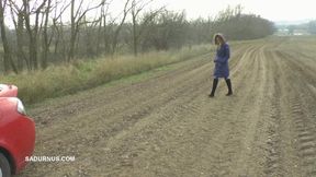 Tatjana's boots got dirty! mp4