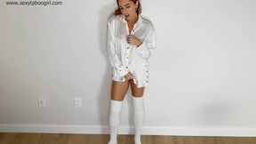 Pee Fetish In Thigh High Socks