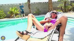 Sofie Marie - Horny Housewife Fucking The Poolboy While Her Husband Is Away