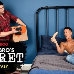 Collin Simpson Catches New Stepbrother Using His Dildo