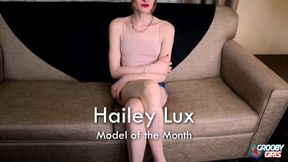 Lustful June and Hailey's solo action