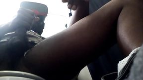 Eatmysause jacking off to vr