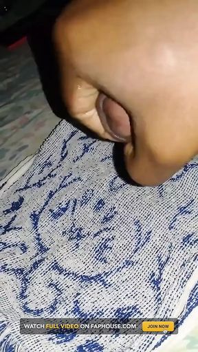 Cumshot in Bed Scene 2