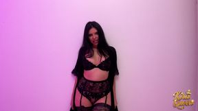Kira Teases In Lingerie Then Squirts With Clit Sucker Toy!