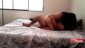 gordibuena de san diego usa emilia edwards cabalgando en la cama como vaquera disfrutando verga // chubby girl from san diego, usa, emilia edwards, riding in bed like a cowgirl front view