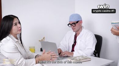 Mariana's Anatomy Chapter IV: A Pap smear turns into a rough threesome at the hospital - Mariana Martix, Papi Rodriguez & Silvana Lee