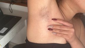 Hairy, Oily Armpit – 1 Month and 1 Week of Pure Fetish