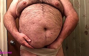 CankleLover belly, breast, and clitty stroking