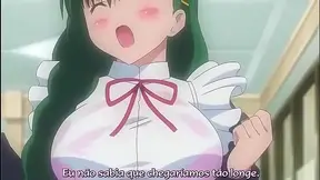 Horny Ladies Seduce Handsome Butler In Steamy Anime Adventure