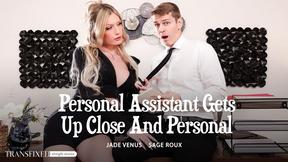 ”Jade Venus & Sage Roux Take Secretary Duties to a Whole New Level”