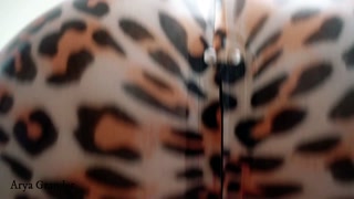 Amazing FaceSitting POV FemDom latex rubber Arya Grander