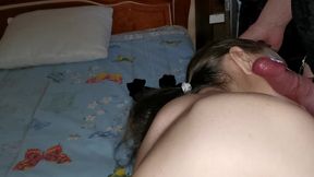 long minet and creampie in black nylon lingerie - mari latexa and simon latexa