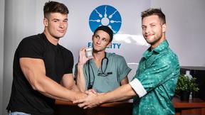 ”Gay sex at the fertility clinic - Theo Brady & Malik Delgaty”
