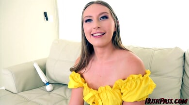 Petite Sera Moon takes it deep on the bathroom floor in multiple positions