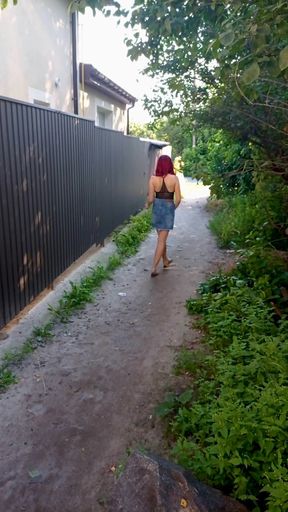 A Passerby Almost Saw Me
