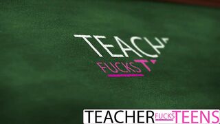 POV fuck and creampie pussy for my Sexy Teacher