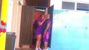homemade video. mature fat woman fucking behind the neighborhood store when she goes grocery shopping. the busty housewife is an easy whore and everyone fucks her. amateur chubby woman!