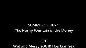 lesbian squirt & messy fuck in the jacuzzi