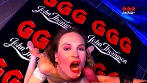 Ggg - Creampie Luisa Swallows the Cum of a Group of Men!