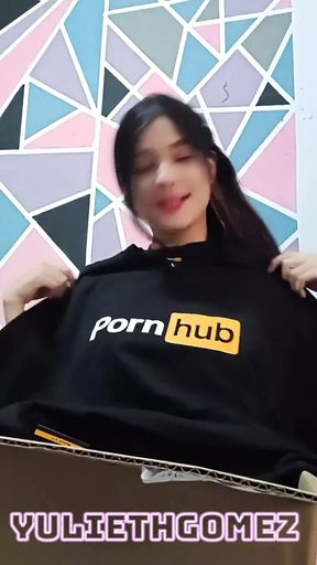 Omg the Prize That Porhub Gave Me for My Big Tits