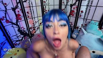 NEW - I want you to sit back and relax while I service your cock with my pretty feet, luscious tits, and wet throat
