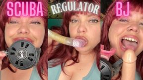 Scuba Regulator BJ (2025) Sophia Sylvan Mouth Fetish