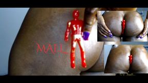 Oily Hero Ass-Fyxiation : Unaware Giantess Spiderman Ass Smothering