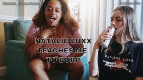 Burping and Laughing with Natalie Luxx