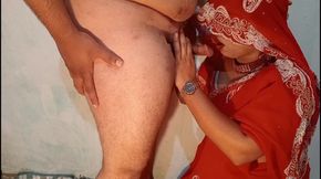 Red saree bhabhi ji want deep throat only dever cock