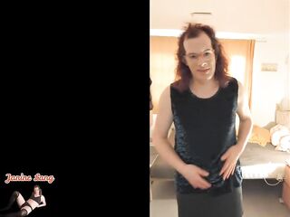 Janine disrobes for u