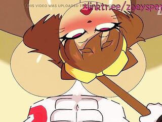 A cute wicked kitten assists her friends in reducing stress