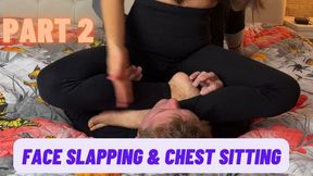 Face Slapping & Chest Sitting | Merciless Female Domination | Uncut | You're Not Gonna Enjoy This Night, You Powerless Loser | Part 2 | WMV