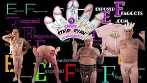 A FAGGOT COLLAGE OF FAGGOT STEVE RYAN
