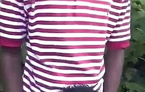 African Boys fucks White Guy in the Woods