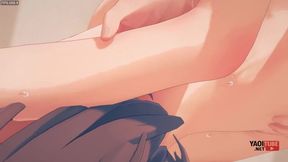 Yaoi - 2 Femboys Anal Sex in Doggy Style