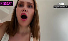 Caught EX Cherry Candle in a super-hot bang-out with her spouse? Kisscat will join in for a sizzling threeway in this super warm gonzo porn!